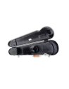 BAM ITALIA DEF2002XLA CUSTODIA HIGHTECH LA DEFENSE CONTOURED PER VIOLINO - BRUSHED ALUMINUM