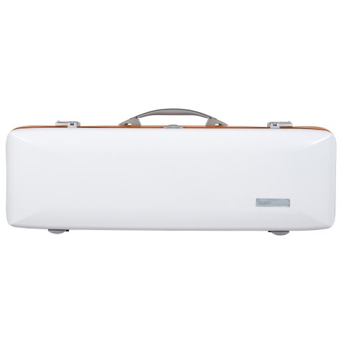 BAM ITALIA ICE2018XLWO CUSTODIA HIGHTECH ICE SUPREME OBLONG PER VIOLINO - WHITE - ORANGE VERSION