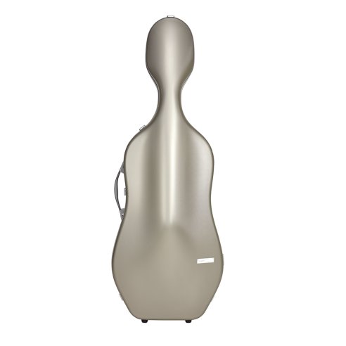 BAM ITALIA SUP1005XLCS CUSTODIA HIGHTECH SUPREME IN POLICARBONATO PER VIOLONCELLO - CHAMPAGNE - SILVER