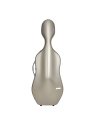 BAM ITALIA SUP1005XLCS CUSTODIA HIGHTECH SUPREME IN POLICARBONATO PER VIOLONCELLO - CHAMPAGNE - SILVER