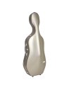 BAM ITALIA SUP1005XLCS CUSTODIA HIGHTECH SUPREME IN POLICARBONATO PER VIOLONCELLO - CHAMPAGNE - SILVER