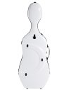 BAM ITALIA SUP1005XLWN CUSTODIA HIGHTECH SUPREME ICE IN POLICARBONATO PER VIOLONCELLO - WHITE - BLACK VERSION