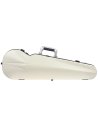 BAM ITALIA SUP2002XLWN CUSTODIA HIGHTECH SUPREME ICE CONTOURED IN POLICARBONATO PER VIOLINO - WHITE - BLACK VERSION