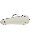BAM ITALIA SUP2002XLWN CUSTODIA HIGHTECH SUPREME ICE CONTOURED IN POLICARBONATO PER VIOLINO - WHITE - BLACK VERSION