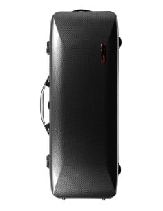 BAM ITALIA 5301XLSC HIGHTECH OBLONG VIOLA CASE SILVER CARBON