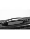 BAM ITALIA 5301XLSC HIGHTECH OBLONG VIOLA CASE SILVER CARBON