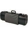 BAM ITALIA 5202XLC CUSTODIA HIGHTECH OBLONG COMPACT SIZE PER VIOLA POCKET - BLACK CARBON
