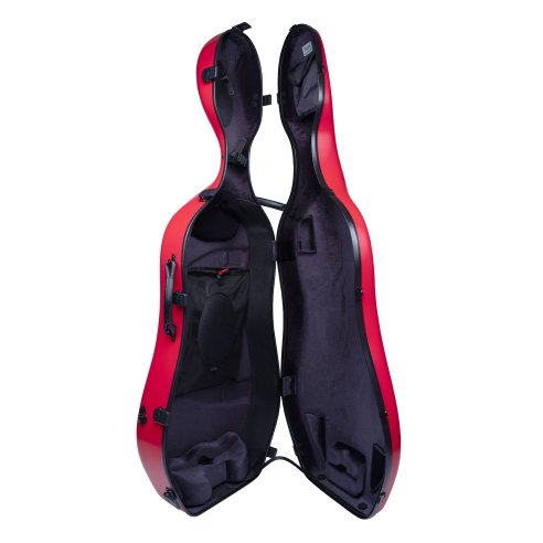 BAM ITALIA 1001SRG CUSTODIA CLASSIC PER VIOLONCELLO - POMEGRANATE RED