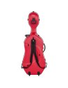 BAM ITALIA 1001SWR CUSTODIA CLASSIC PER VIOLONCELLO - RUOTE - RED