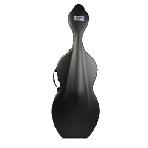 BAM ITALIA 1003XLN CUSTODIA SHAMROCK HIGHTECH PER VIOLONCELLO - BLACK TEXTURED