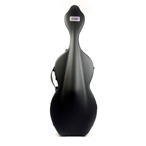 BAM ITALIA 1003XLWN CUSTODIA SHAMROCK HIGHTECH PER VIOLONCELLO - RUOTE - BLACK TEXTURED