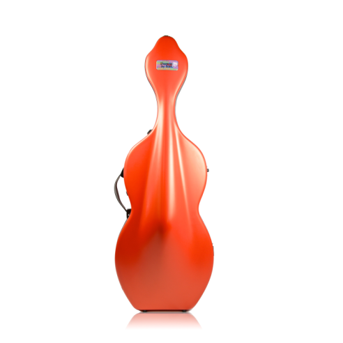 BAM ITALIA 1003XLWORG CUSTODIA SHAMROCK HIGHTECH PER VIOLONCELLO - RUOTE - ORANGEY