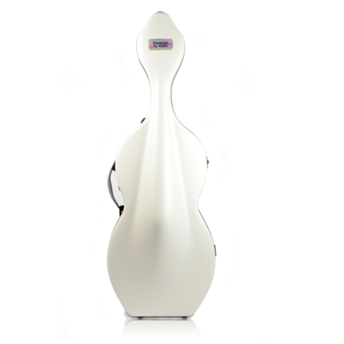 BAM ITALIA 1003XLWW CUSTODIA SHAMROCK HIGHTECH PER VIOLONCELLO - RUOTE - WHITE