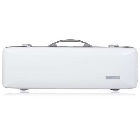 BAM ITALIA ICE2018XLWS CUSTODIA HIGHTECH ICE SUPREME OBLONG PER VIOLINO - WHITE- SILVER VERSION