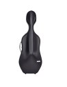 BAM ITALIA SUP1005XLNS CUSTODIA HIGHTECH SUPREME IN POLICARBONATO PER VIOLONCELLO - BLACK - SILVER VERSION