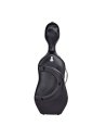 BAM ITALIA SUP1005XLNS CUSTODIA HIGHTECH SUPREME IN POLICARBONATO PER VIOLONCELLO - BLACK - SILVER VERSION