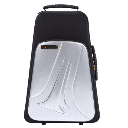 BAM ITALIA TREK3024SA CUSTODIA NEW TREKKING PER 2 TROMBE - BRUSHED ALUMINUM