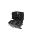 BAM ITALIA TREK3028SA CUSTODIA NEW TREKKING PER 2 CLARINETTI SIB E LA - BRUSHED ALUMINIUM