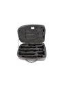 BAM ITALIA TREK3028SC CUSTODIA NEW TREKKING PER 2 CLARINETTI SIB E LA - BLACK CARBON
