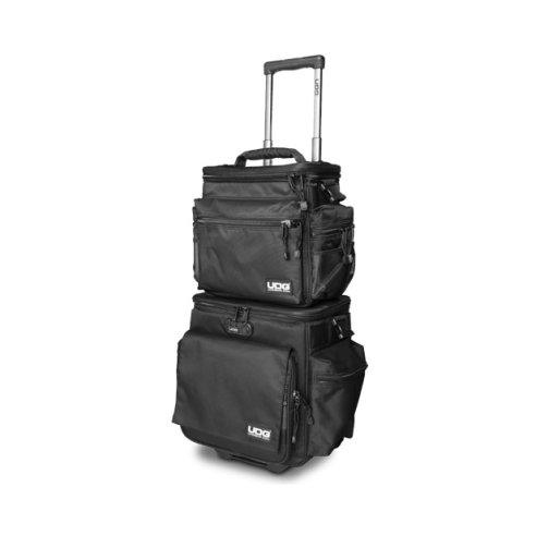 UDG GEAR U9679BL/OR - ULTIMATE SLINGBAG TROLLEY SET DELUXE BLACK, ORANGE INSIDE