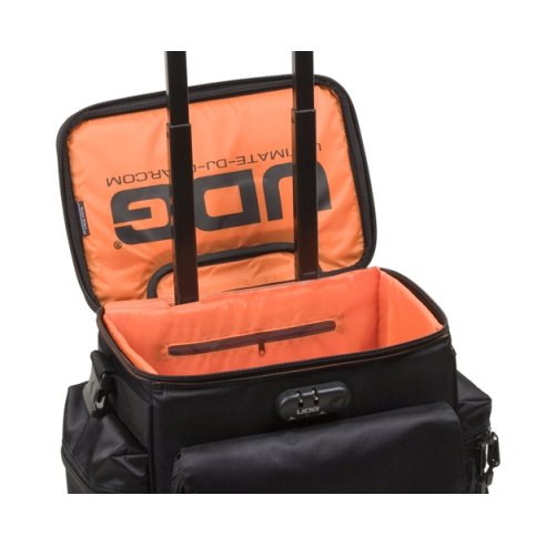 UDG GEAR U9679BL/OR - ULTIMATE SLINGBAG TROLLEY SET DELUXE BLACK, ORANGE INSIDE