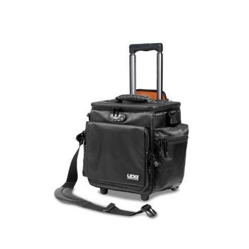 UDG GEAR U9679BL/OR - ULTIMATE SLINGBAG TROLLEY SET DELUXE BLACK, ORANGE INSIDE