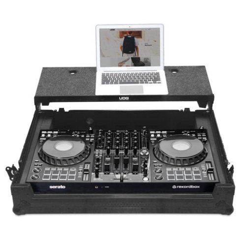 UDG GEAR U91088BL - ULTIMATE FLIGHT CASE PIONEER DDJ-FLX10 BLACK PLUS (L&W)