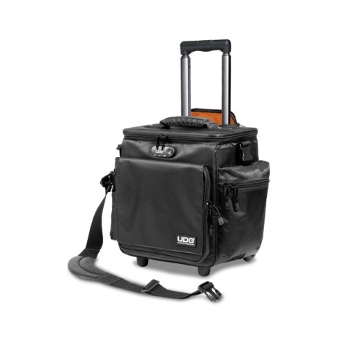 UDG GEAR U9981BL/OR - ULTIMATE SLINGBAG TROLLEY DELUXE BLACK, ORANGE INSIDE