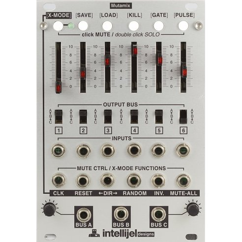 INTELLIJEL MUTAMIX 6 CHANNEL CV7AUDIO MIXER MODULE