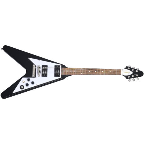 EPIPHONE KIRK HAMMETT 1979 FLYING V EBONY + CASE