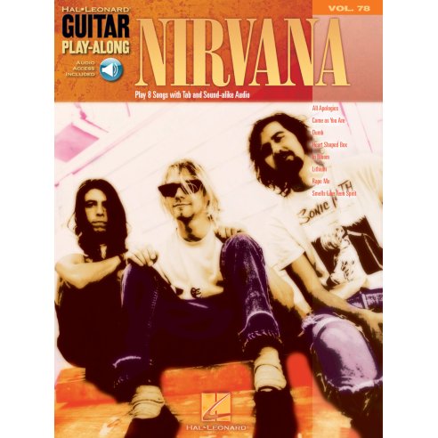 AAVV GUITAR PLAY ALONG V 78 NIRVANA AOL
