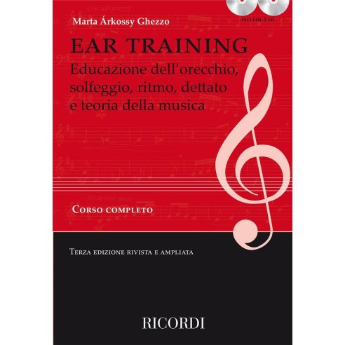 GHEZZO EAR TRAINING CORSO COMPLETO TERZA EDIZIONE + 2CD