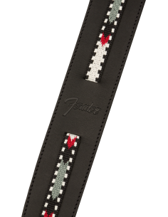 FENDER STRAP PARAMOUNT LEATHER STRAP BLACK 2