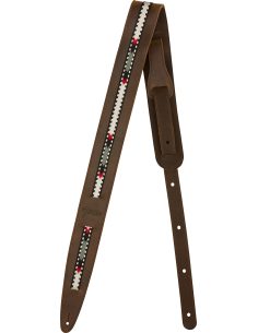 FENDER STRAP PARAMOUNT LEATHER STRAP BROWN