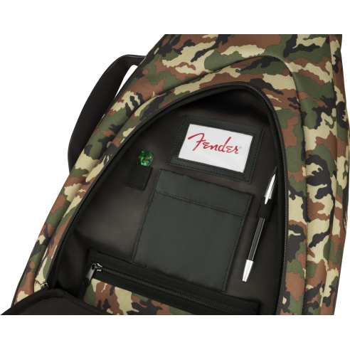 FENDER FE920 ELECTRIC GUITAR BAG WOODLAND CAMO