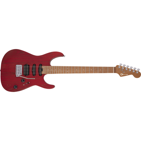 CHARVEL PRO MOD DK24 HSS 2PT CM RED ASH