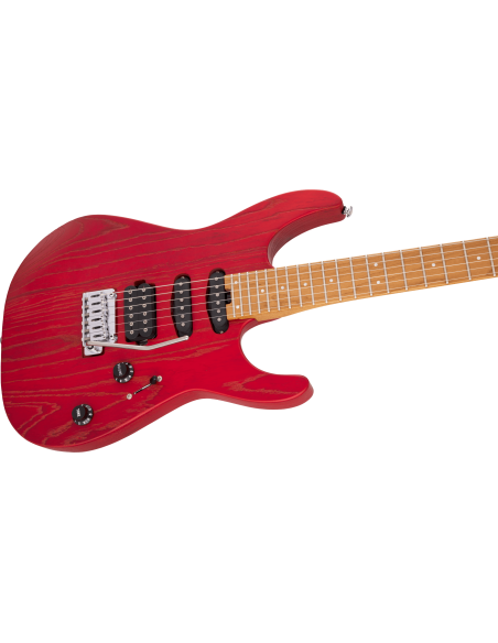 CHARVEL PRO MOD DK24 HSS 2PT CM RED ASH CHARVEL PRO MOD DK24 HSS 2PT CM RED ASH