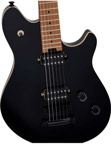 EVH WOLFGANG WG STD T.O.M. BAKED MAPLE GLOSS BLACK EVH WOLFGANG WG STD T.O.M. BAKED MAPLE GLOSS BLACK