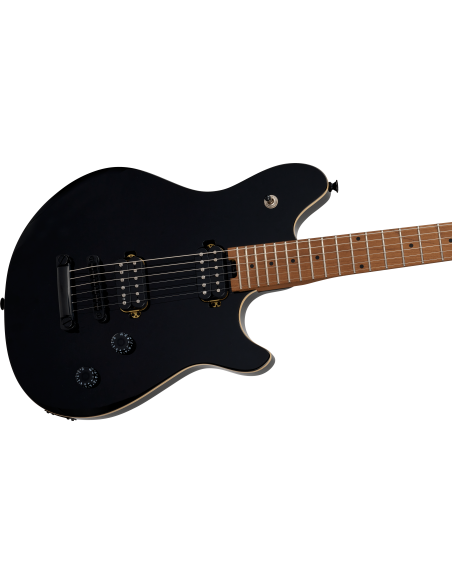EVH WOLFGANG WG STD T.O.M. BAKED MAPLE GLOSS BLACK EVH WOLFGANG WG STD T.O.M. BAKED MAPLE GLOSS BLACK