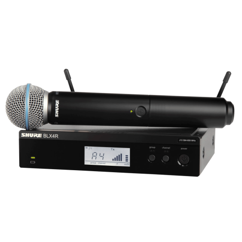 SHURE BLX24R BETA58 RADIO A MANO