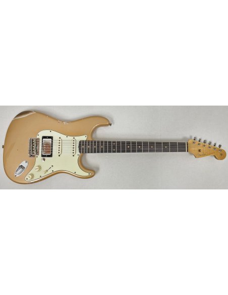 FENDER LTD 59 STRAT HSS RELIC DESERT SAND METALLIC