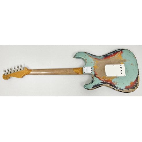 FENDER 65 STRAT SUPER HEAVY RELIC SHERWOOD...