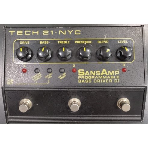 TECH 21 BASS DRIVER DI