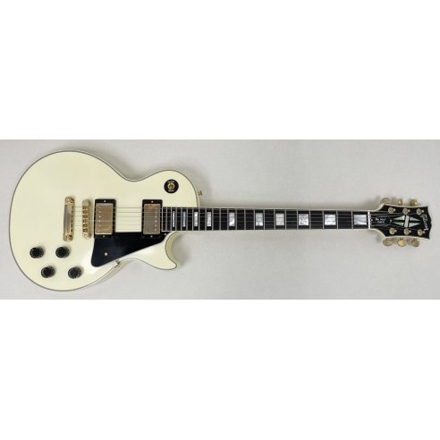 GIBSON LES PAUL CUSTOM ALPINE WHITE LIGHT AGED BY LMN