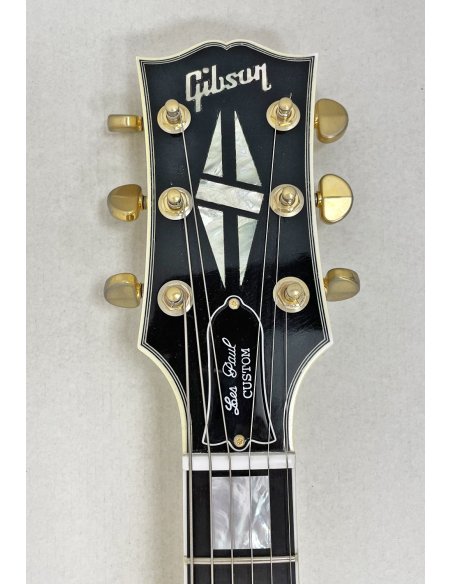 GIBSON LES PAUL CUSTOM ALPINE WHITE LIGHT AGED BY LMN