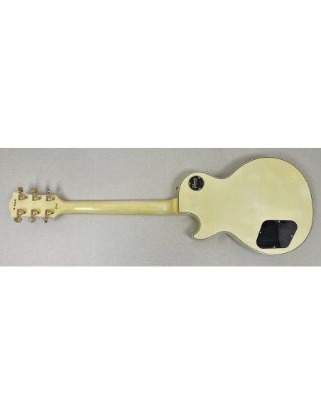 GIBSON LES PAUL CUSTOM ALPINE WHITE LIGHT AGED BY LMN