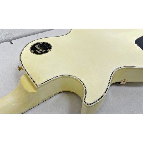 GIBSON LES PAUL CUSTOM ALPINE WHITE LIGHT AGED...