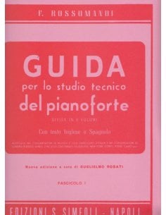 ROSSOMANDI GUIDA STUDIO PIANOFORTE FASCICOLO I