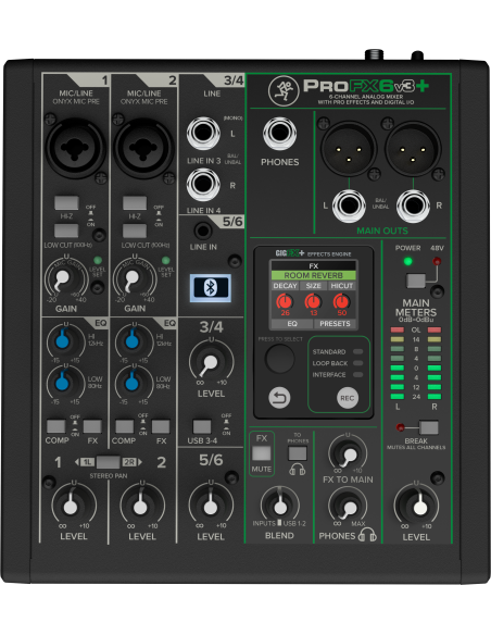 MACKIE PROFX6V3+ MACKIE PROFX6V3+