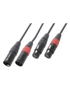 Power Dynamics Connex CX60-05 Cable 2xXLR M-2xXLR F 0.5m
